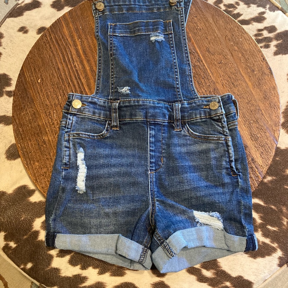 Celebrity Pink girls overalls